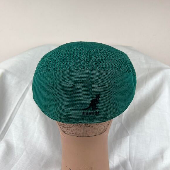Vintage Y2K Green Kangol cap with black logo - Picture 1 of 8